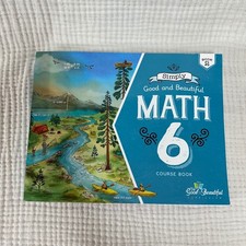 Simply Good and Beautiful Math 6 Course Book Unit 2 Only homeschool