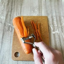 Yoshita Design Studio Stainless Round Bar Julienne Peeler Made in Japan Tsubame