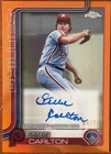 2026 Topps Chrome Black Steve Carlton Ivory Autographs (Raw)