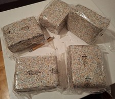 5 Geldbriketts, echte Scheine, Schreddergeld, Euroschnipsel, Geldgeschenke