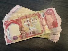 Iraq 1000000 Iqd (25,000 X 40) 2023 Unc One Million Dinars Authentic Active