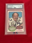 CLIFF HARRIS COWBOYS 1976 TOPPS HOF SIGNED AUTO PSA AUTHENTIC