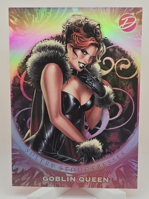 2011 Rittenhouse Marvel Dangerous Divas Sultry Seductresses Goblin Queen #S5 sq1