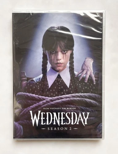 Wednesday: The Complete Season 2 (DVD, 3-Disc Set) New