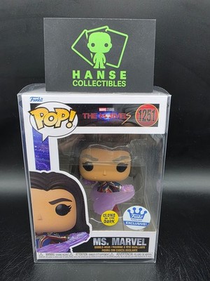 Funko Pop Marvel Nr. 1251 Ms. Marvel Glow Funko Shop Exclusive