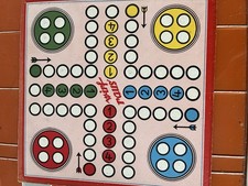 Antikes Brettspiel Mensch &Auml;rgere dich Nicht Rauswerfer Rausschmeiser