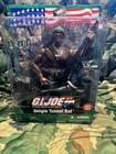 Hasbro G.I. Joe Jungle Tunnel Rat Action Figure w/ Dog, Pistol, Boxed