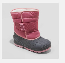 Cat  Jack-Toddler Pink/black Dane Thermolite Winter Boots size 5