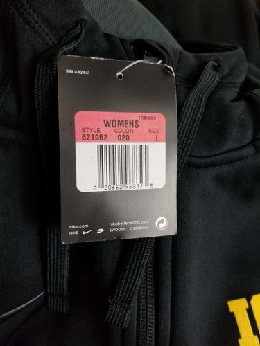 Iowa Hawkeye Swim & Dive Nike Women's Therma Fit Zip Hoody Sz. L - Picture 5 of 6