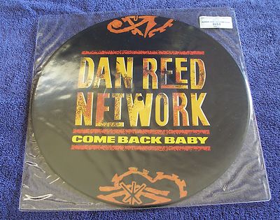 Dan Reed Network 1989 Phonogram UK 12'' EP Picture Disc ''Come Back Baby'' #0050 NM