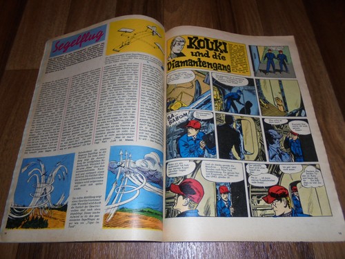 ROLF KAUKA`s TIP TOP # 48 / 1966 -- POSTER SEGELFLIEGER - mit KOUKI+DOKTOR DOXEY - Bild 3 von 4