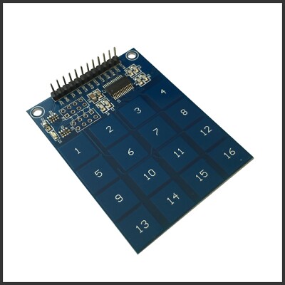 16 Kanal XD-62B TTP229 16-channel Digital Touch Kapazitive Sensor für Arduino