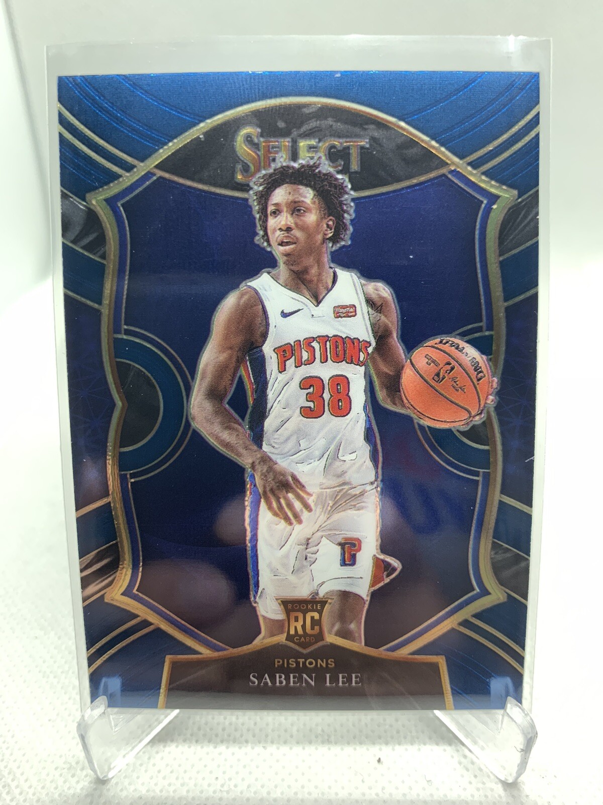 2020-21 Panini Select Saben Lee Concourse Base Blue Rookie RC #97