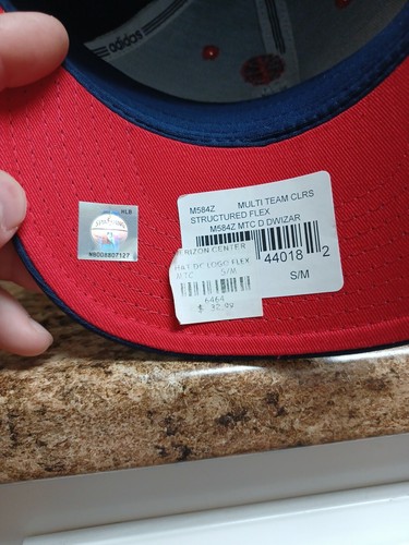 Washington Wizards Hat Fitted Small/med adidas Brand New from verzion center - Picture 6 of 6