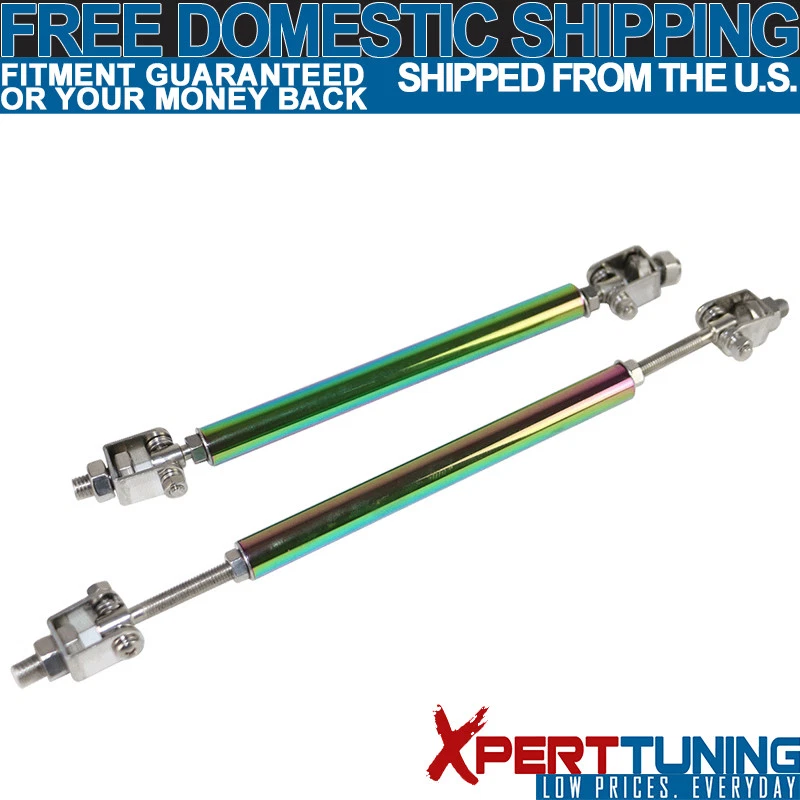 Fits Superduty High Strength Adjustable NEO Front Splitter Rods Support - Image 2 of 4