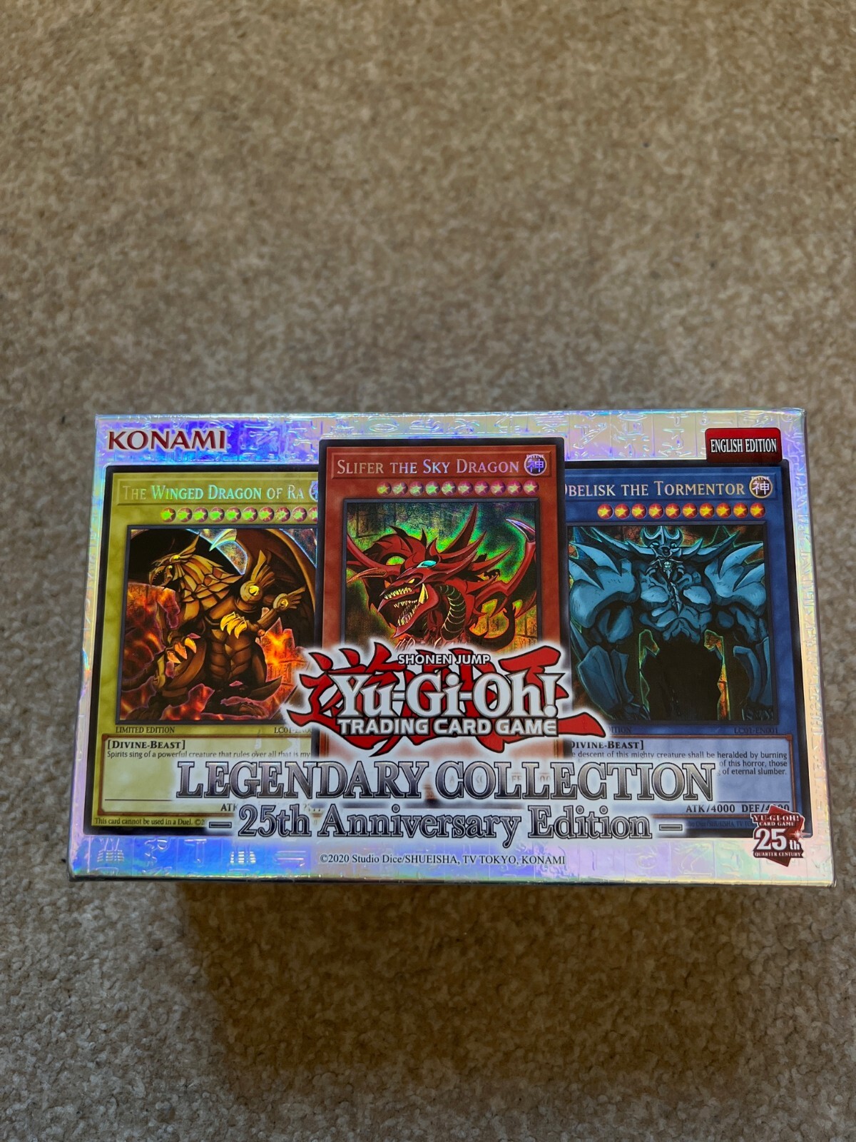 Yu-Gi-Oh 25th Anniversary Legendary Collection Box Only