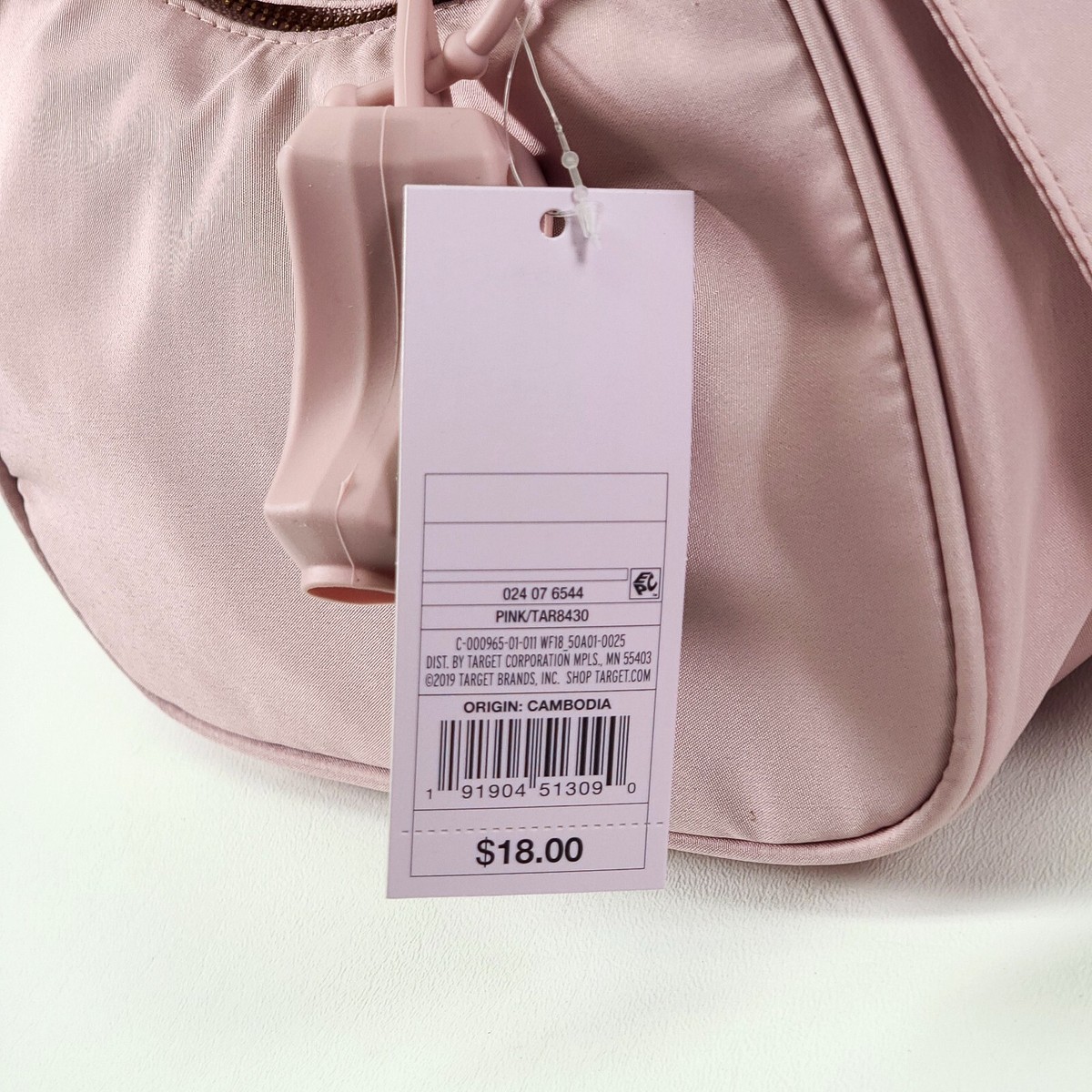 Wild Fable Pink Half Moon Crossbody Bag Women NWT Adjustable Strap