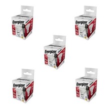 Image of Energizer LED 2.4W GU10 Non-Dimmable 230lm 4000K Cool White Bulb (5 Pack)