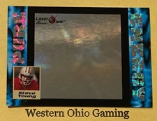 1996 Pinnacle Laser View Steve Young #39 Pure Energy