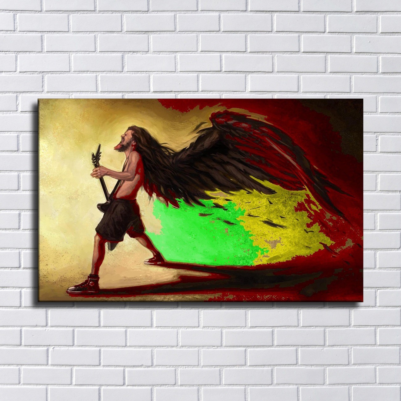 Dimebag Darrell Art Painting Hd Print On Canvas Home Decor Room Wall Art Picture For Sale Online
