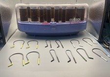 Vintage Clairol Kindness 24 Velvet Flocked Hot Rollers VH-24 Denmark,