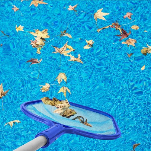 Bodenkescher Poolkescher Teleskop Stange Teichkescher Schwimmbad Teleskopstange - Bild 8 von 14