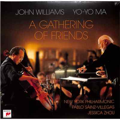 John Williams / Yo-Yo Ma / New York Philharmonic / A GATHERING OF FRIENDS (LP) 