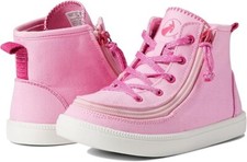 BILLY Footwear Z2655 Kids Girls Pink Haring High Top Sneakers Size 4M