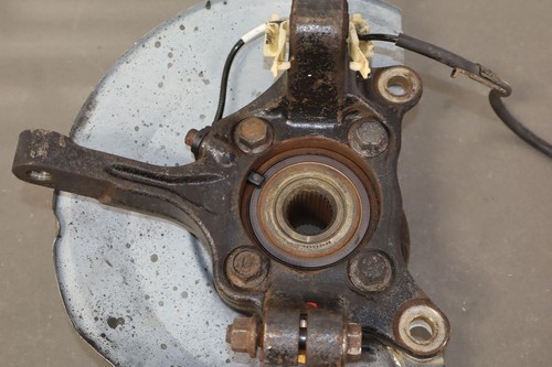 08-15 Mitsubish Lancer Evo X Driver Left Front Spindle/Knuckle 81k OEM - Picture 13 of 16