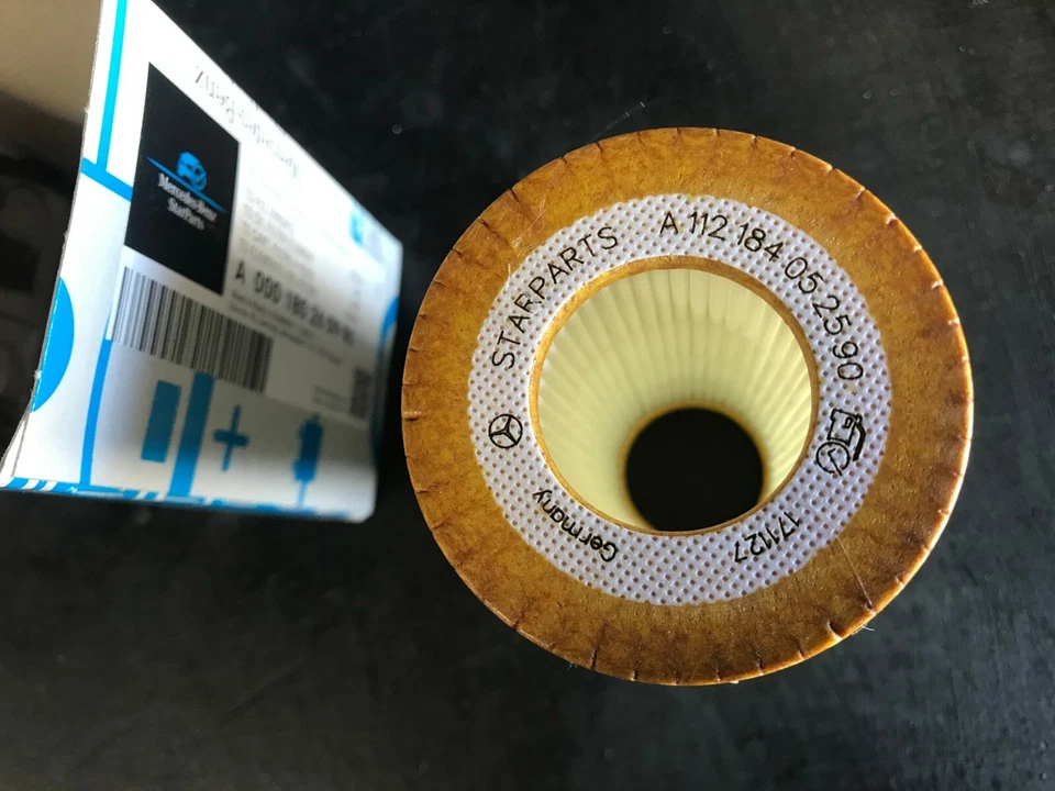 Filtro de aceite de motor original Mercedes-Benz OE W203 W210 W209 W220 W221 W211 Foto 3 de 4