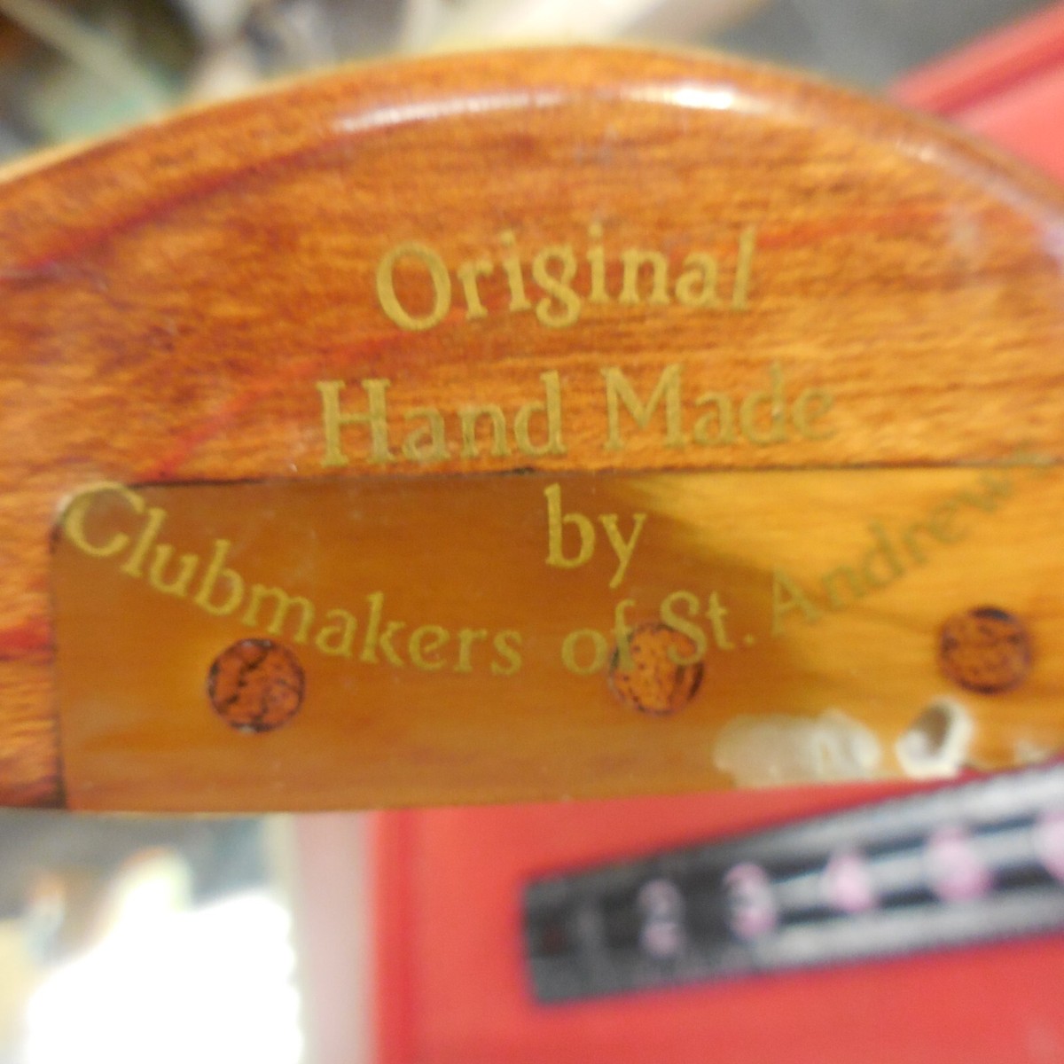 Clubmakers Of St. Andrews Scotland Hand Made Putter Old Course
