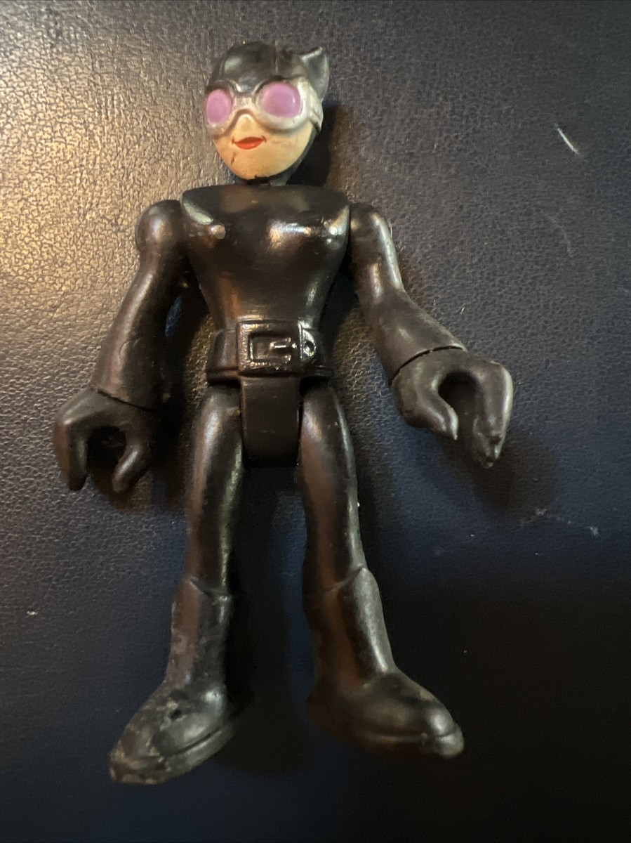 Imaginext DC Super Friends CATWOMAN figure w/purple Gotham City Center  goggles