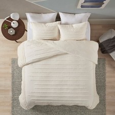 Intelligent Design Mercer 3 Piece Cotton Chenille Comforter Set