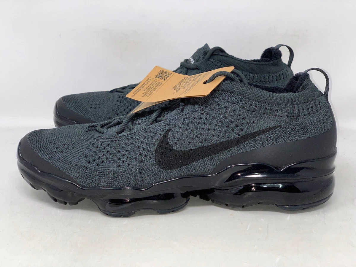 Nike Air Vapormax 2023 Flyknit Anthracite Black Sneakers Size 11 DV1678 006