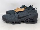 Nike Air Vapormax 2023 Flyknit Anthracite Black Sneakers, Size 10 DV1678-006