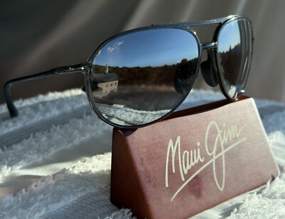 Maui Jim Alelele Bridge MJ 438 11 Translucent Grey Frame Maui Rose