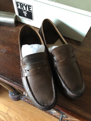 frye men's lewis penny loafer