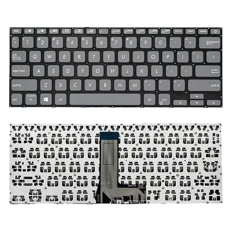 New For Asus Vivobook 14 X412 X412F X412FA X412U X412UA X412UB Keyboard US - Image 3 of 4