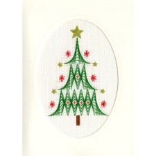 Bothy Threads Greating card counted cross sti...