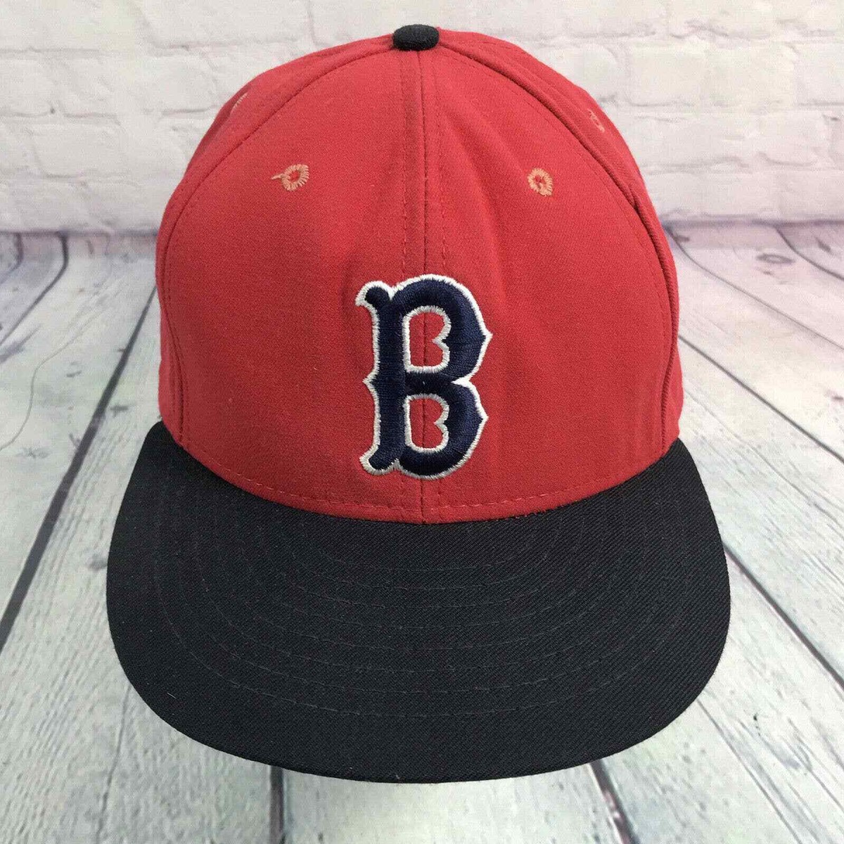 Vintage Boston Red Sox Hat Ball Cap 7 1/4 Fitted Baseball Vintage Boston Red Sox Hat Ball Cap 7 1/4 Fitted Baseball