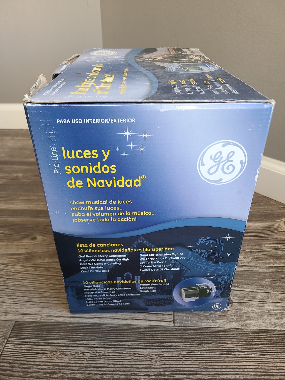 GE Mr Christmas Lights and Sounds of Christmas Pro Line Musical Light