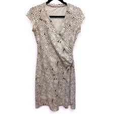 Athleta Nectar Faux Wrap Style Floral Print Mini Dress size Extra Small