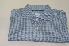 245 NWOT Eton Men's Slim Fit Soft Stretch Dress Shirt Size 15 - 34/35