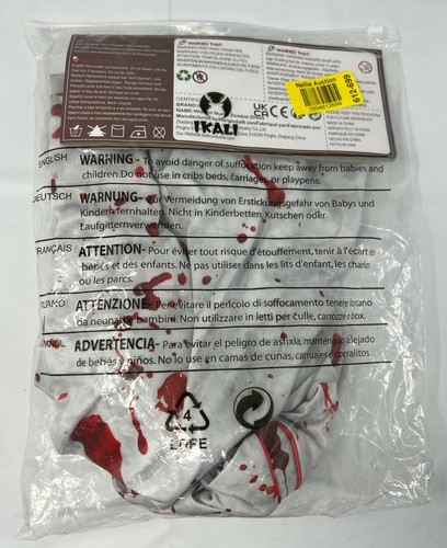 IKALI Zombie Nurse Women's Costume LARGE Halloween Party sexy 5577 blood HORROR - Picture 4 of 6