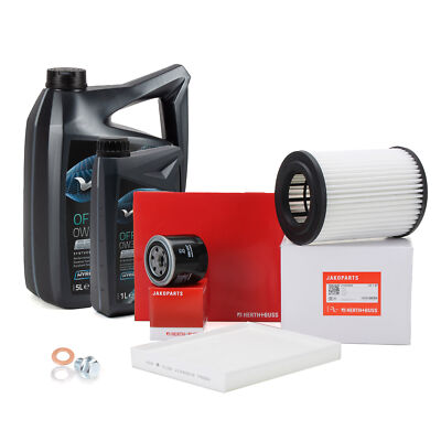 HERTH+BUSS Filterset + 6L WOLF 0W30 SP Motoröl für HYUNDAI i30 N i30N (PD)
