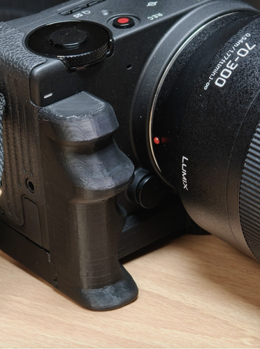 Nylon-C-fiber or wooden /merisier Right Hand Grip Full frame Sigma FP Sigma FPL - Picture 38 of 45