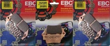 EBC FA226HH front & FA213HH rear brake pads 2013-on Triumph Series Triple 675