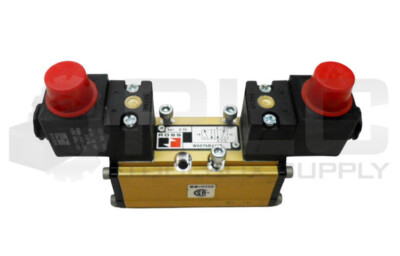 NEW ROSS W6076B2407 SOLENOID VALVE 2-10BAR W/ (2) 306 K33 COIL 100-120V 50/60HZ