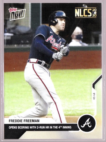 2020 Topps Now 408 Freddie Freeman
