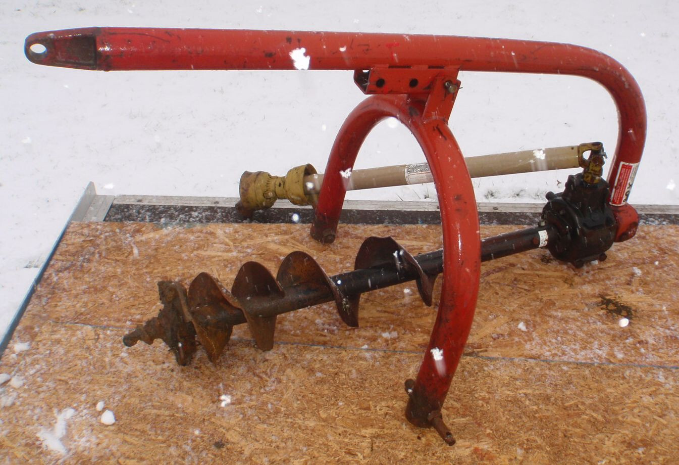 Worksaver 3 Point Post Hole Digger eBay